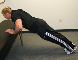 Decline pushup 2 fitness routine